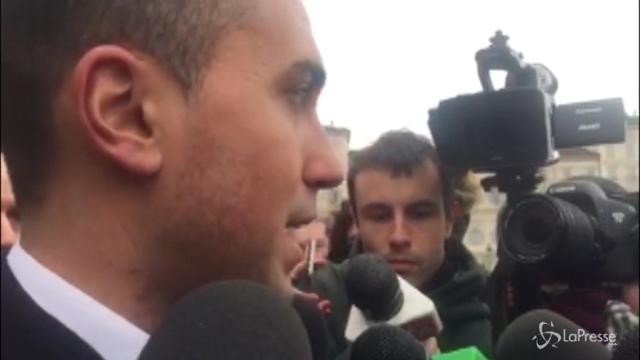 Di Maio: “Renzi aiuta De Benedetti, noi i cittadini”