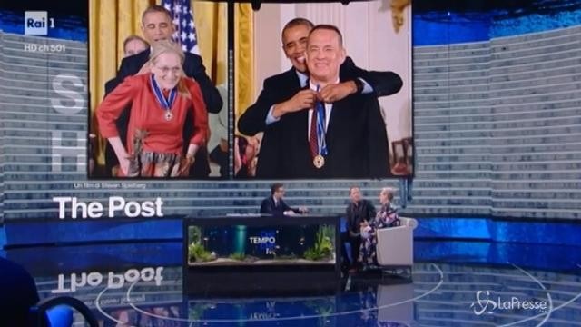 Tom Hanks e Meryl Streep: “Una medaglia da Trump? Forse qualcos’altro intorno al collo…”