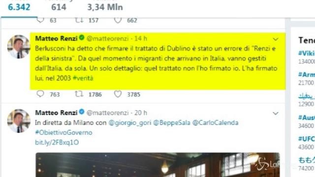 Berlusconi-Renzi, botta e risposta sui migranti
