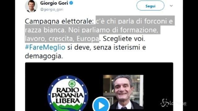 Fontana: “Troppi immigrati, razza bianca da difendere”