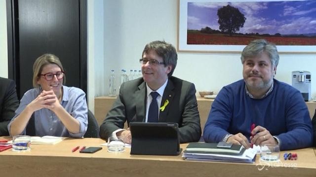 Puigdemont: “Governo anche dal Belgio”