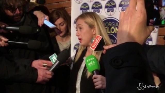 Meloni: “Nella coalizione non vogliamo voltagabbana”