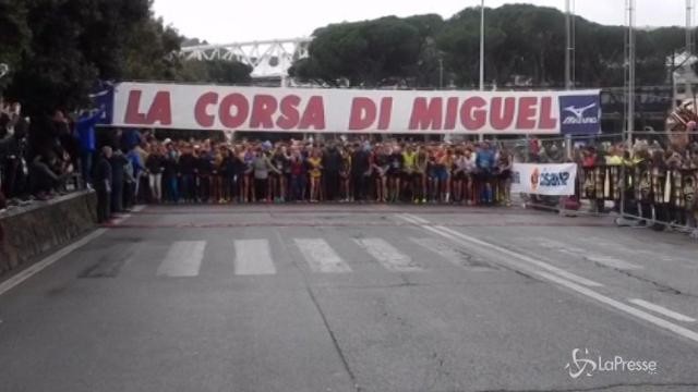 Tutti in pista a Roma per Miguel, podista-poeta desaparecido