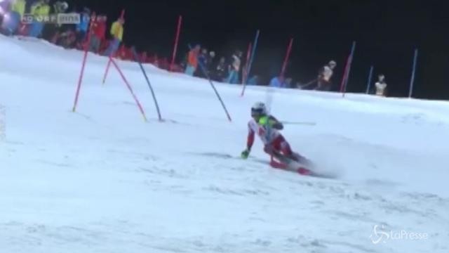 Slalom di Schladming, palle di neve in gara contro Kristoffersen