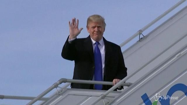 Trump in Svizzera per il Forum economico mondiale