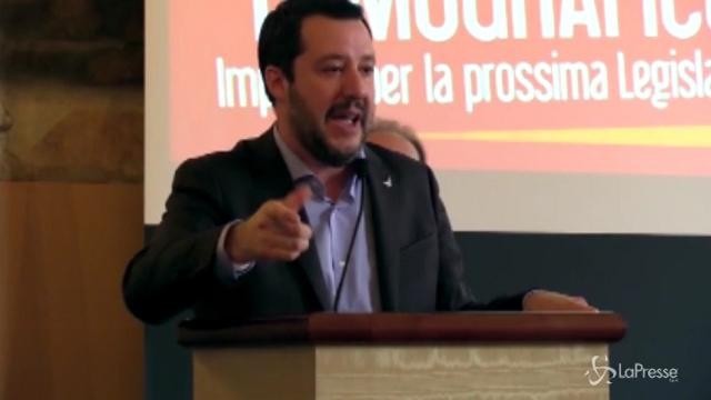 Salvini: “Non chiedo voti, voglio conquistare cuori”