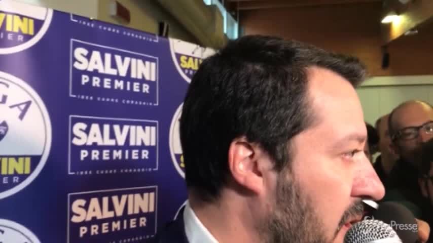 Macerata, Salvini: “Immigrazione fuori controllo porta violenza”