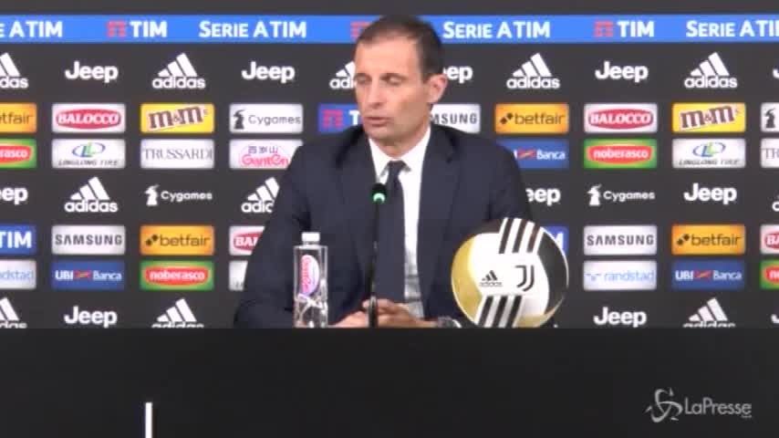 Juventus, Allegri getta acqua sul fuoco: “Tanto entusiasmo toglie energia”