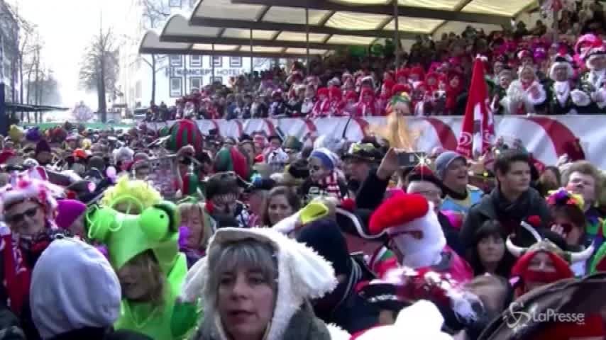 Germania, al via il carnevale di Colonia