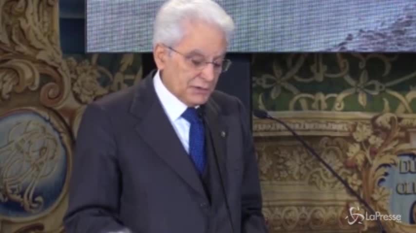Foibe, Mattarella: “Gravi rischi da odio etnico”