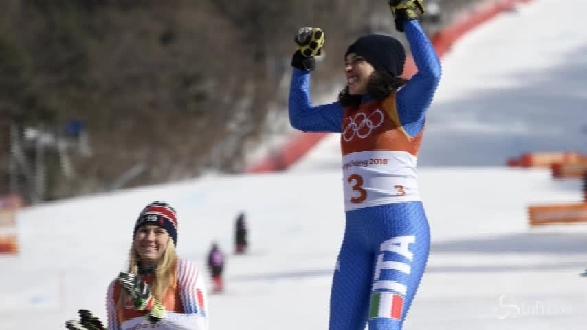 Olimpiadi, Bronzo nel gigante per Federica Brignone