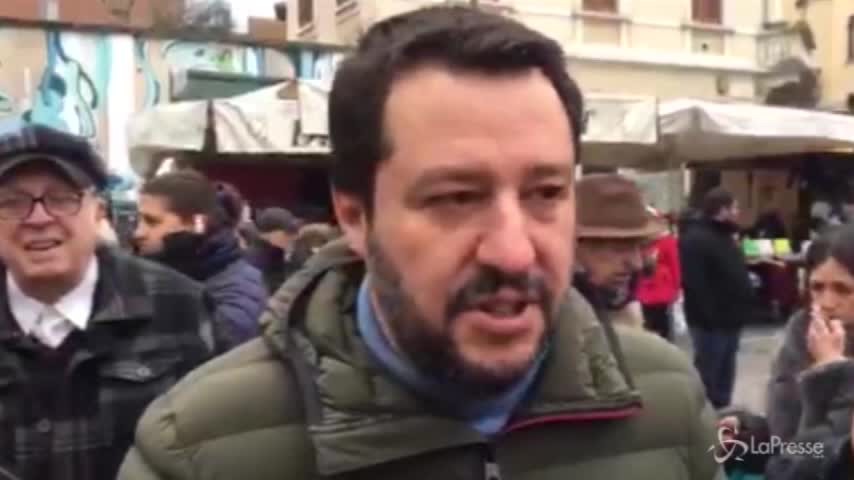 Salvini: “Dopo le elezioni non ci sarà più traccia di Gentiloni”