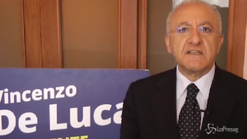 Il governatore De Luca attacca tutti