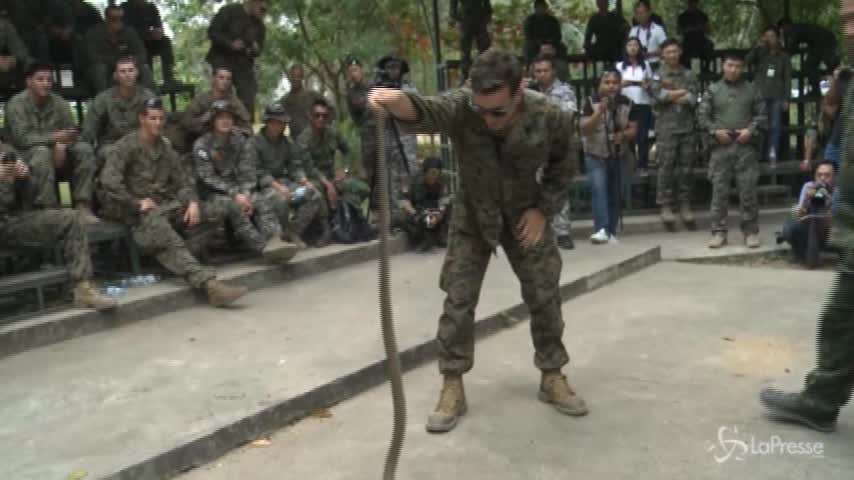 Scorpioni e sangue di serpente: al Cobra Gold la sopravvivenza è estrema