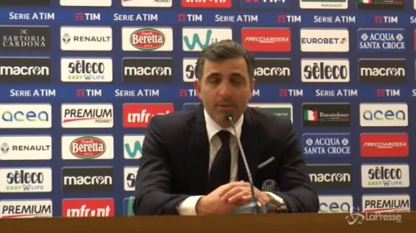 Serie A, Lazio-Verona. Pecchia: “L’obiettivo salvezza è ancora alla portata”