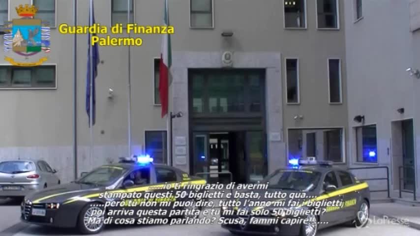 Falsificavano i biglietti dello stadio, 9 arresti: “Io comando tutta Palermo”