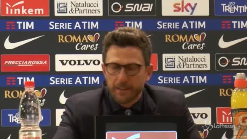 Di Francesco: “La squadra ha giocato con poca qualità”