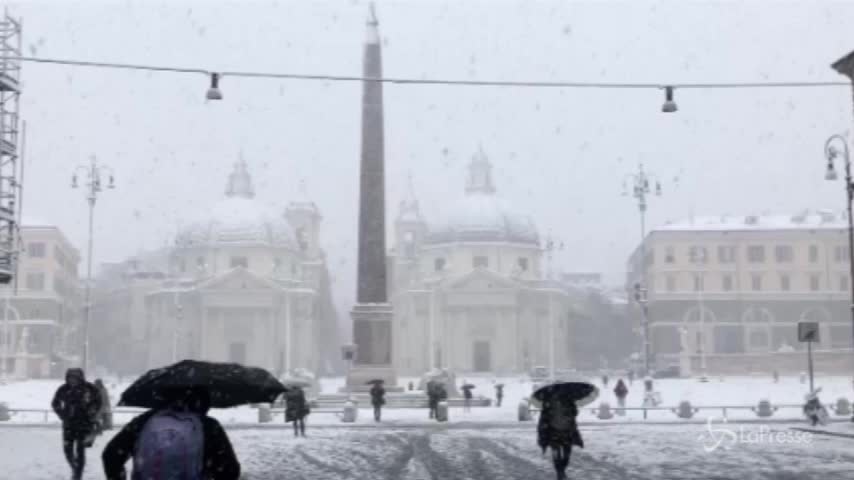 Maltempo, gelo su tutta l’Italia
