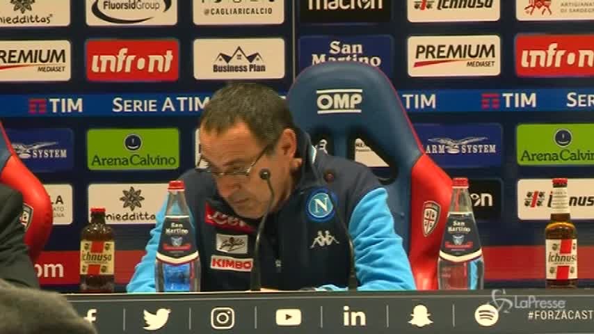 Napoli, Sarri: “Non è stata una partita facile”