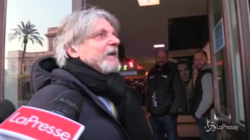 Sampdoria, Ferrero: “Io ministro? Avrei oscurato tutti”