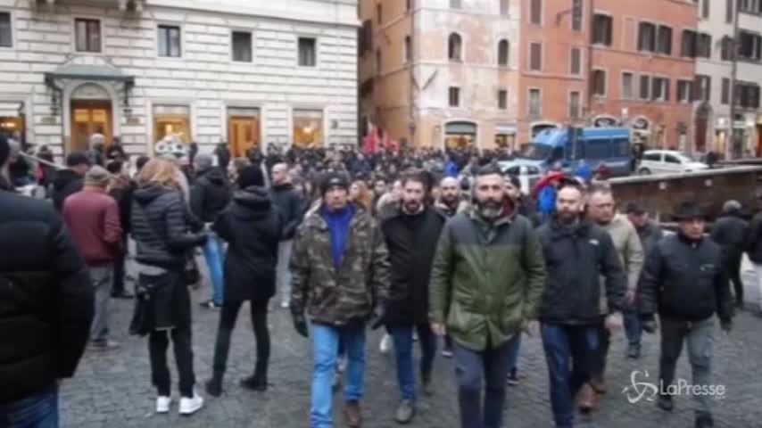 Roma, ultima manifestazione di CasaPound