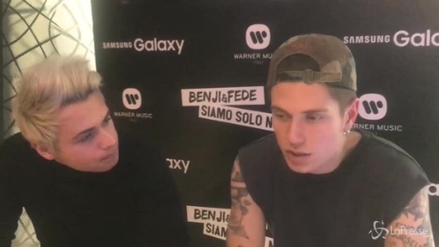 Benji e Fede: “Siamo solo noise? No, siamo qui per rimanere”