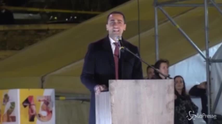 M5s, Di Maio: “Siamo a un passo dalla vittoria”
