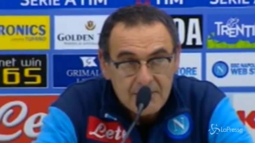 Napoli, Sarri: “Ottima prestazione, ora capiamo perché abbiamo perso”