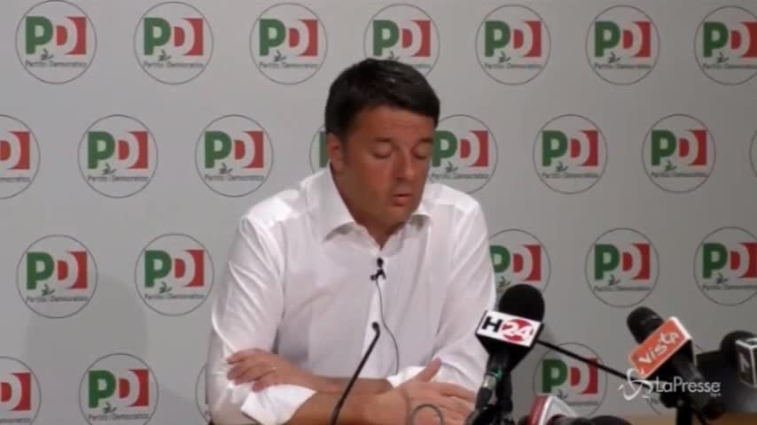 Renzi lascia la guida del Pd