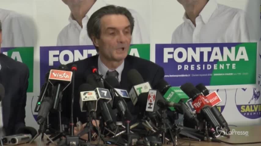 Lombardia, Fontana: “Proseguiamo sulla strada di Maroni”