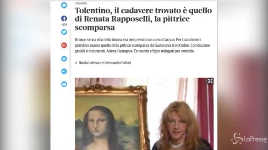 Pittrice uccisa, arrestati ex marito e figlio