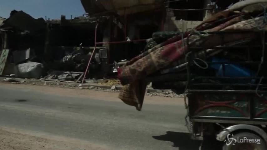 Siria, civili ancora in fuga da Ghouta