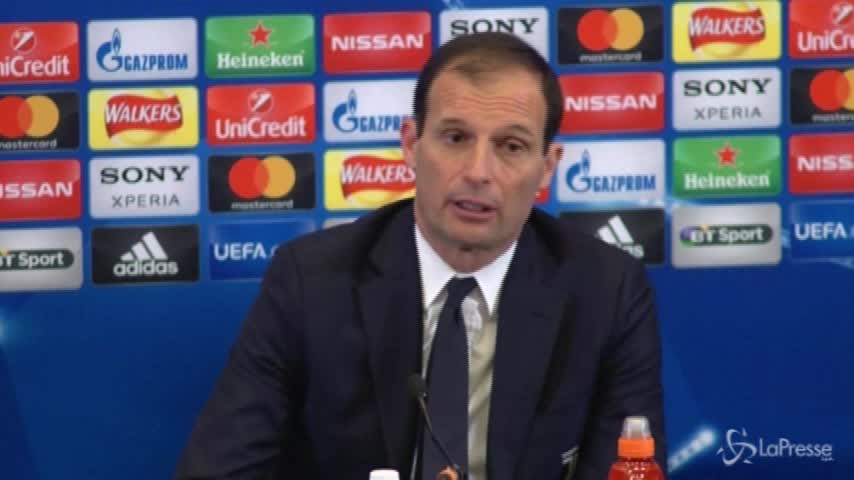 Allegri: “L’ambizione è quella di arrivare in fondo”