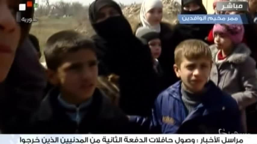 Siria, è iniziata l’evacuazione di 1000 civili dal Ghouta