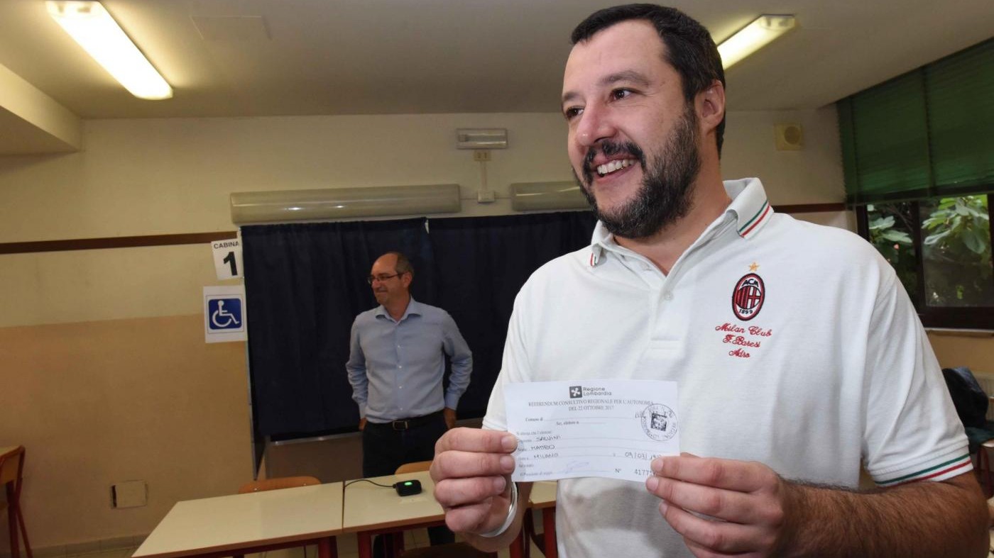 Referendum, Salvini: “Lezione di democrazia, abbiamo vinto 5 a 0”