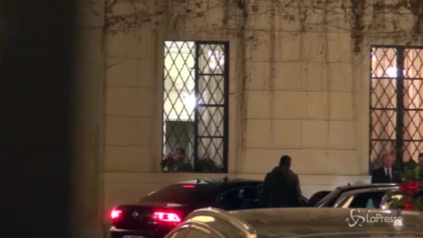 Roma, finito il vertice del centrodestra a Palazzo Grazioli
