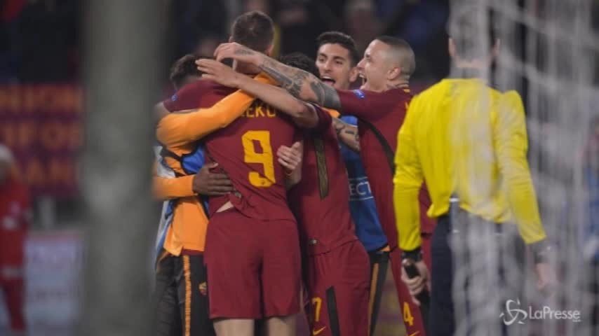 La Roma ai quarti di Champions League