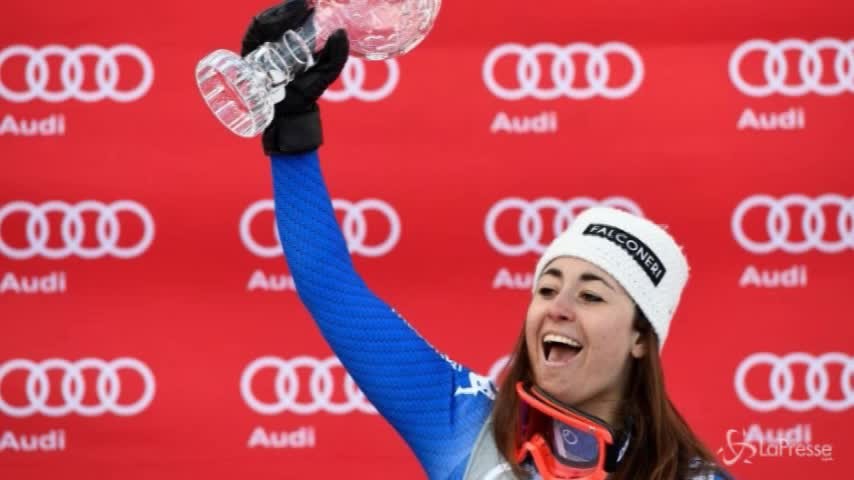 Sofia Goggia trionfa nella Coppa del Mondo di discesa