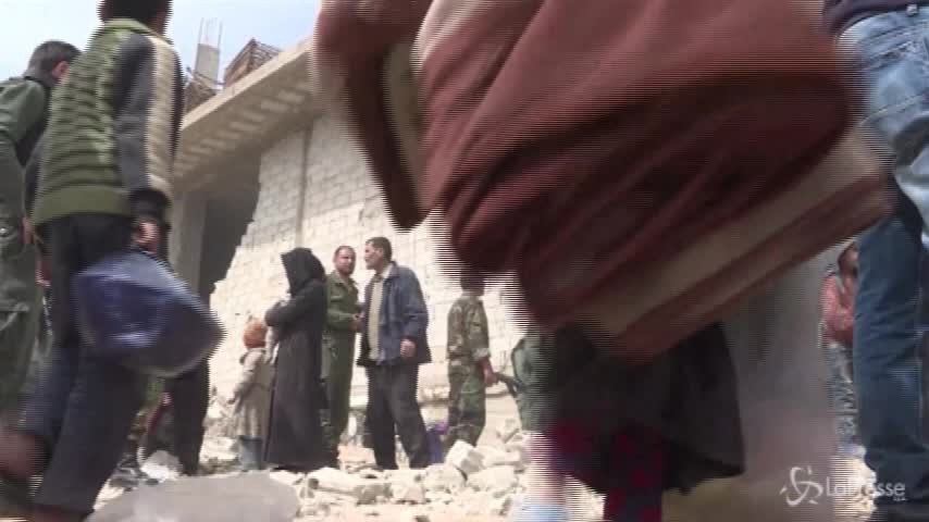 Siria, l’esodo dei 10mila dal Ghouta
