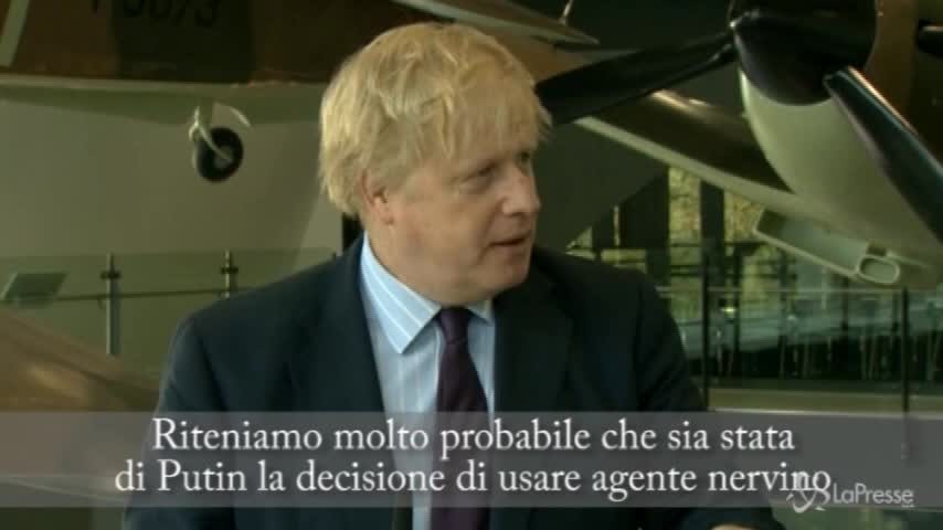 Ex spia russa avvelenata, Boris Johnson: “Molto probabile che Putin abbia dato l’ordine”
