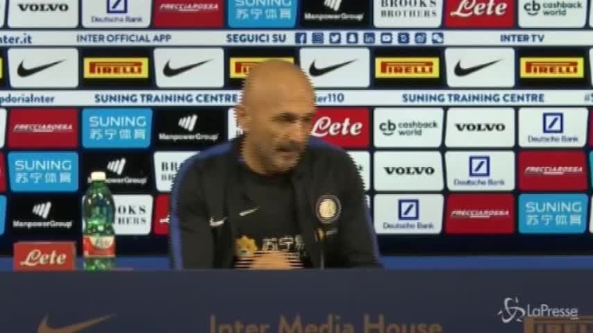 Inter, Spalletti: “La Sampdoria ha forza e qualità”