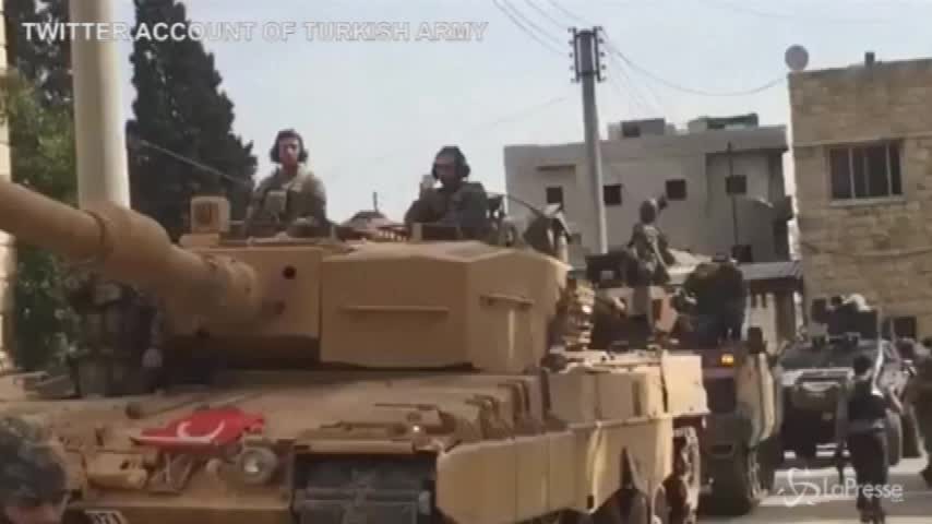 Siria, l’esercito turco entra a Afrin
