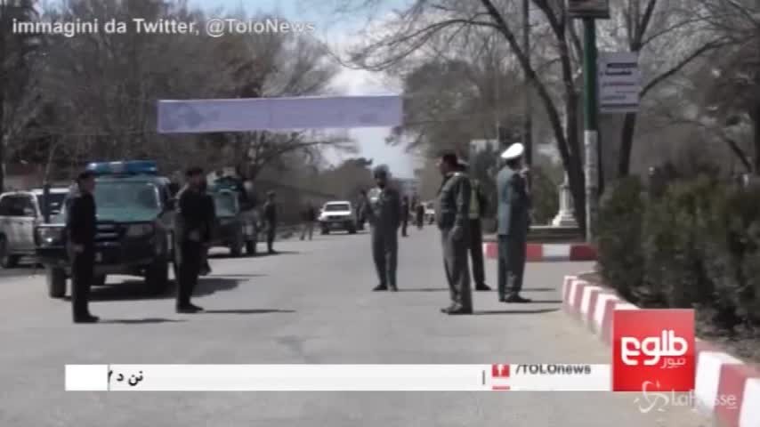 Kabul, il luogo dell’attentato con autobomba vicino all’Università