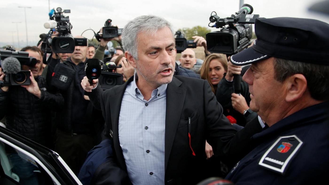 Mourinho in tribunale a Madrid per frode fiscale: “Ho pagato”