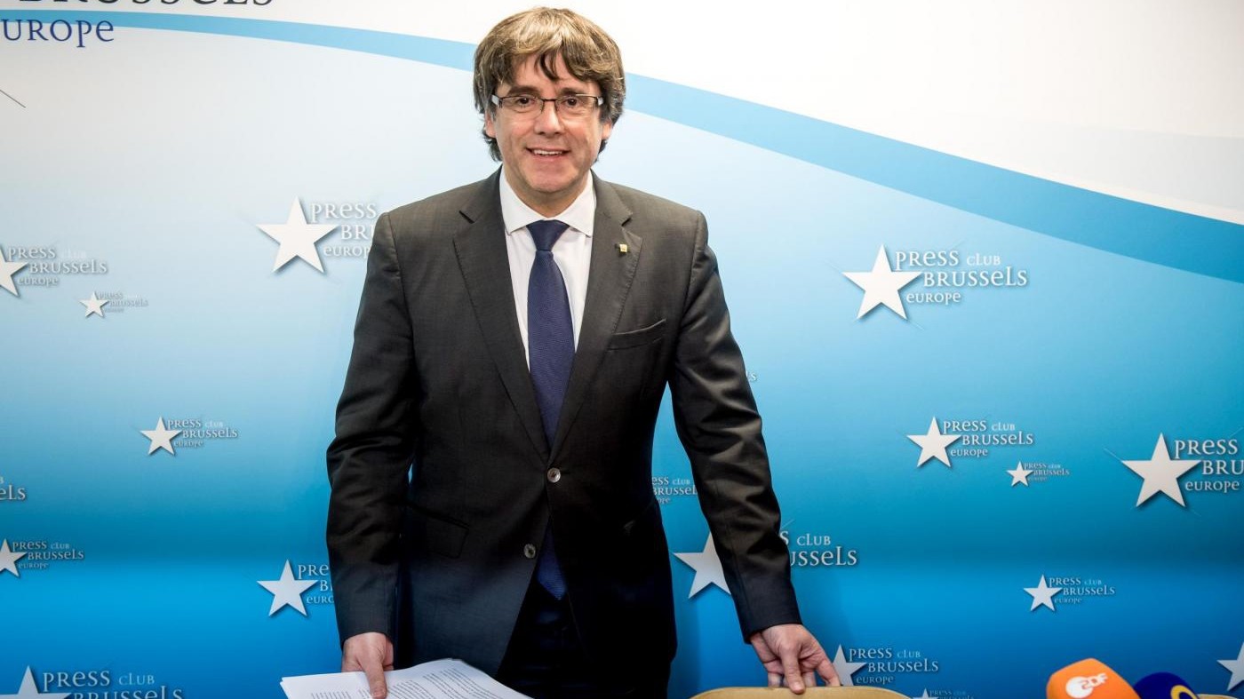 Catalogna, l’appello di Puigdemont: “Lista unitaria alle elezioni”