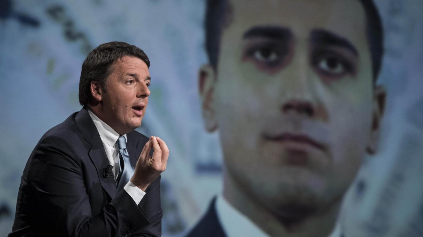 Renzi accetta la sfida: confronto con Di Maio da Floris su La7