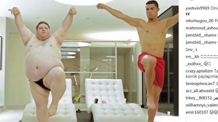 Ronaldo e il suo ‘allenatore’ speciale: ecco lo spot esilarante VIDEO