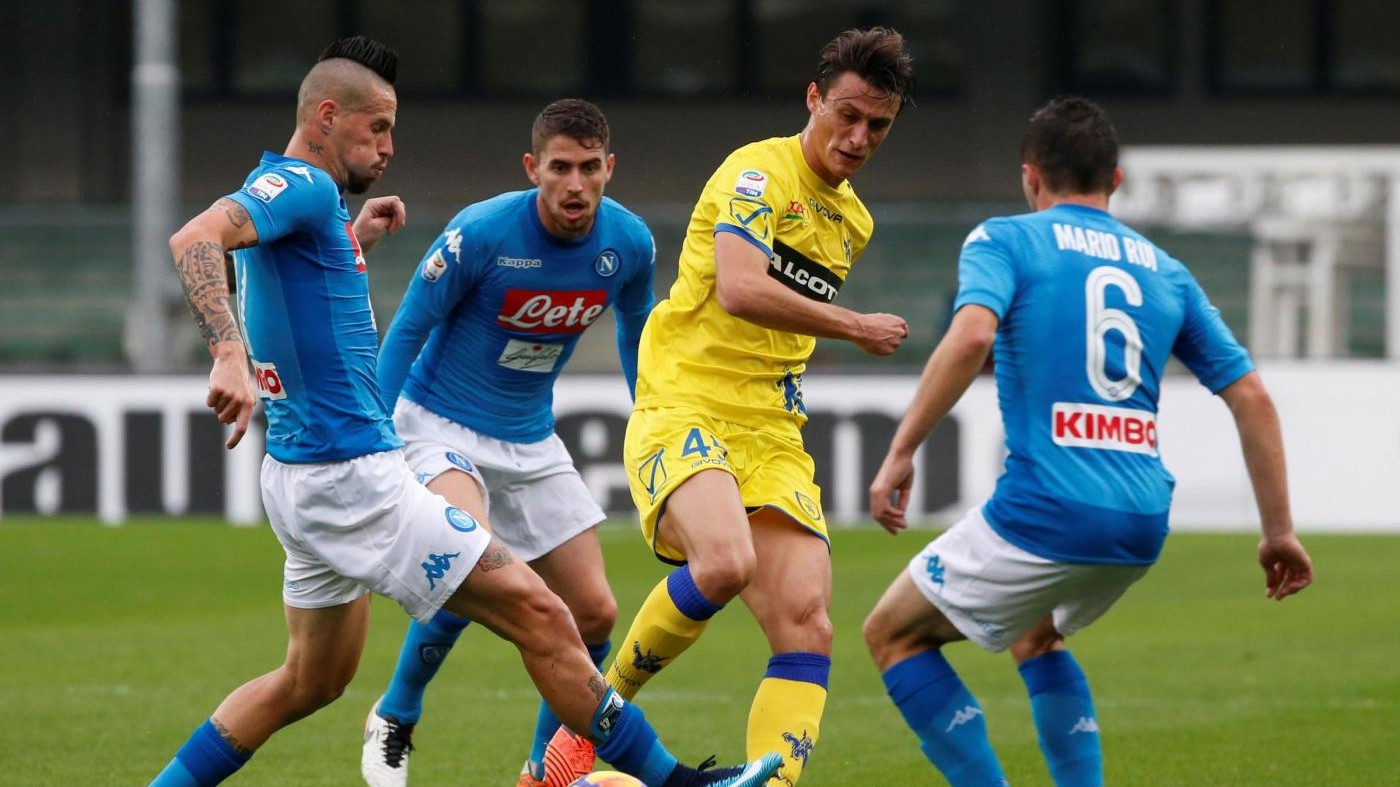 Chievo Verona-Napoli 0-0, le pagelle: Callejon stanco, Gamberini perfetto