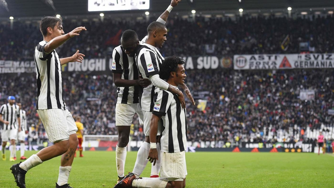 Juve scaccia le Streghe: Higuain-Cuadrado ribaltano Benevento