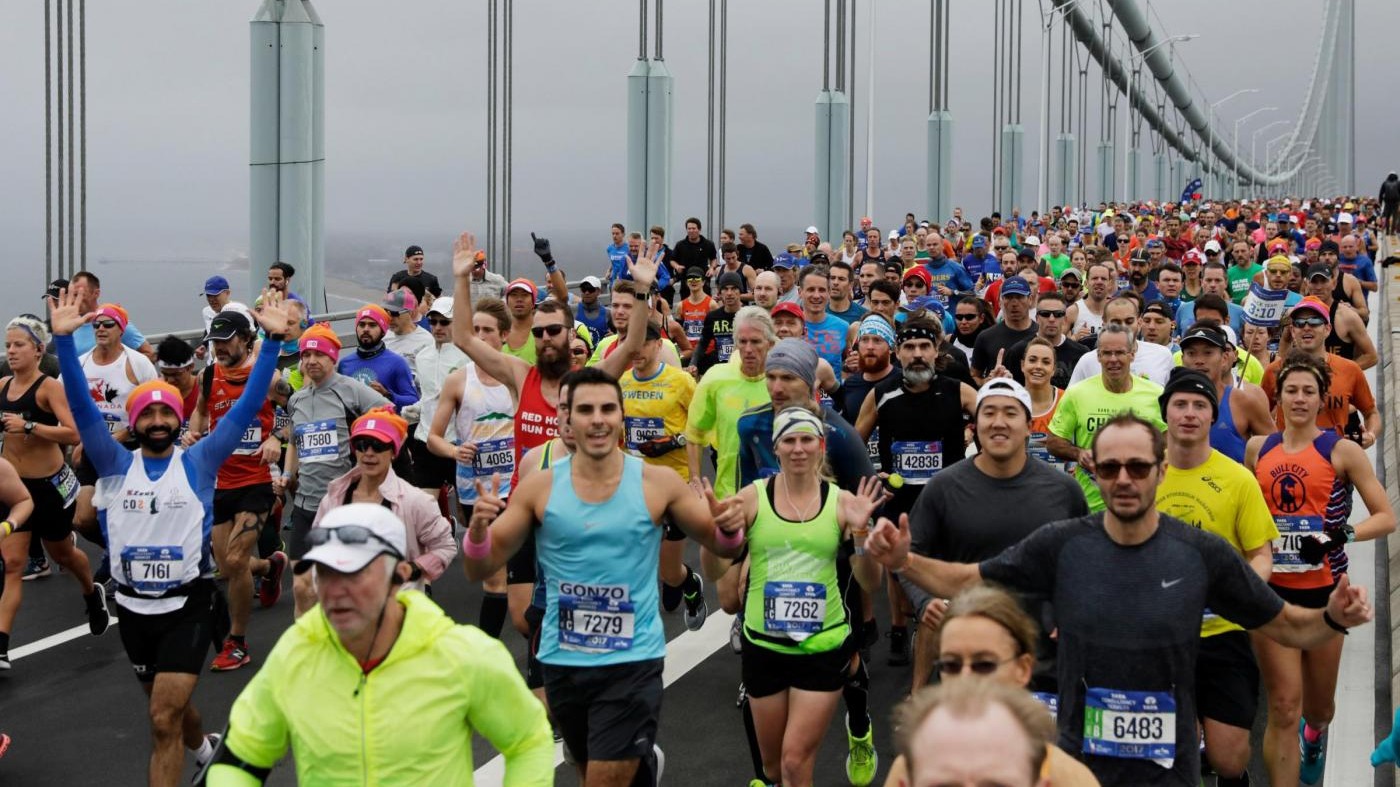 Maratona di Ny a Kamworor. Il podio è tutto africano